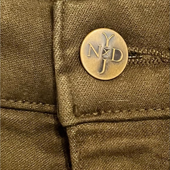 NYDJ Not Your Daughter’s Jeans Dark Green Alina Leggings Size 12 - Picture 3 of 13